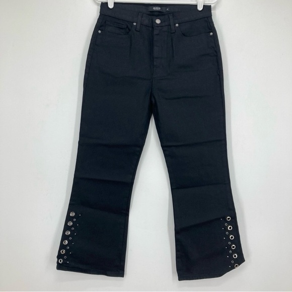 NWT Hudson Holly Women’s High Rise Crop Flare Jeans Size 27 - Picture 1 of 9